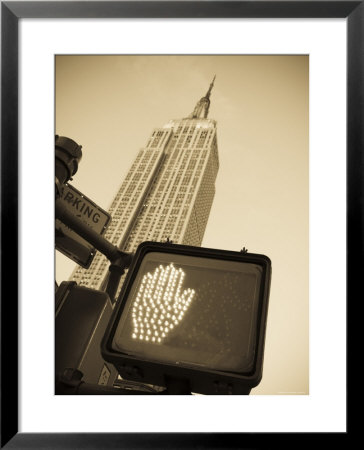 Empire State Building, Manhattan, New York City, Usa by Alan Copson Pricing Limited Edition Print image