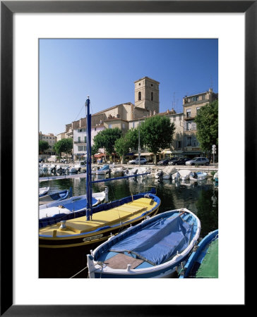 View Across The Old Harbour, La Ciotat, Bouches Du Rhone, Provence, France, Mediterranean by Ruth Tomlinson Pricing Limited Edition Print image