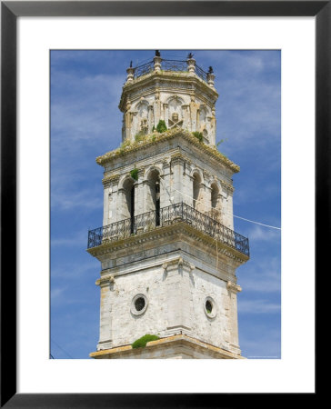 Bell Tower Of St. Nikolaos Church, Kiliomeno, Zakynthos, Ionian Islands, Greece by Walter Bibikow Pricing Limited Edition Print image