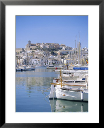 Ibiza Town And Harbour, Ibiza, Balearic Islands, Spain, Europe by Firecrest Pictures Pricing Limited Edition Print image