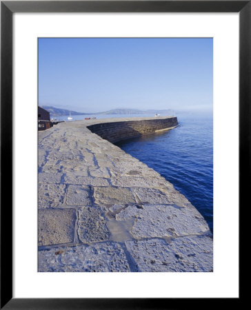 The Cobb, Lyme Regis, Dorset, England by John Miller Pricing Limited Edition Print image