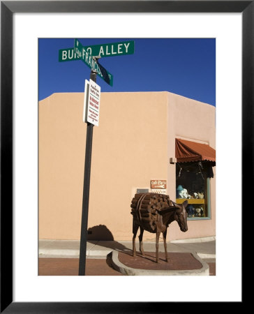 Homage To The Burro Sculpture, Burro Alley by Richard Cummins Pricing Limited Edition Print image