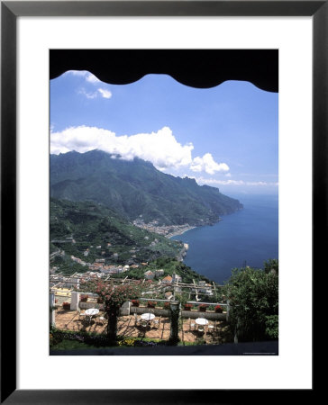 Homes And Sea In Ravello, Italy From Hotel Polumbo by Richard Nowitz Pricing Limited Edition Print image