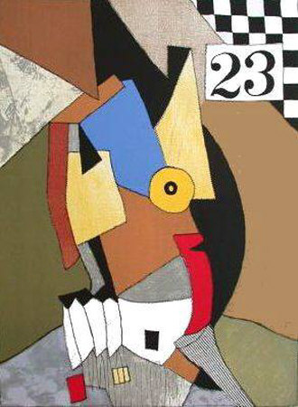 Profil Patchwork Ii by Bona De Mandiargues Pricing Limited Edition Print image