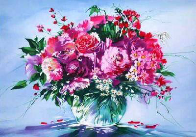 Bouquet I by Claude Mars Pricing Limited Edition Print image