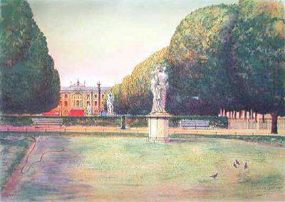 Paris, Le Jardin Du Luxembourg Ii by Rolf Rafflewski Pricing Limited Edition Print image