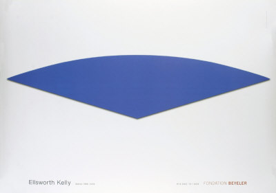 Dark Blue Curve, C.1995 by Ellsworth Kelly Pricing Limited Edition Print image