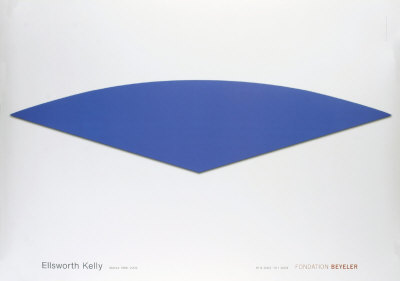 Dark Blue Curve, C.1995 by Ellsworth Kelly Pricing Limited Edition Print image
