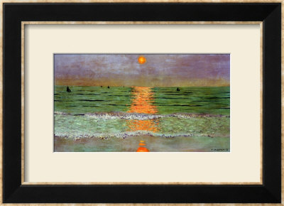 Sunset, 1913 by Felix Vallotton Pricing Limited Edition Print image