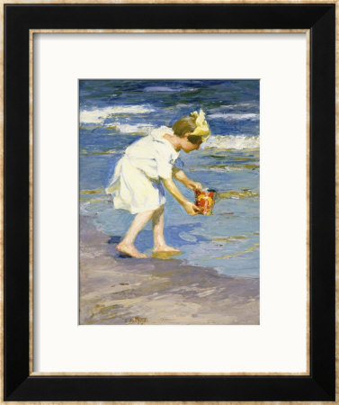 Brighton Beach by Edward Henry Potthast Pricing Limited Edition Print image
