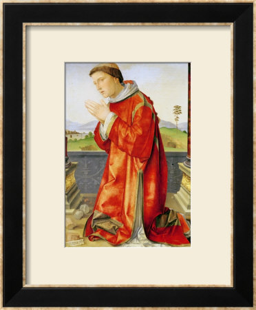Saint Stephen by Francesco Francia Pricing Limited Edition Print image