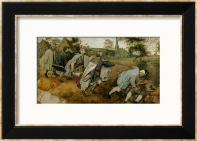 The Blind Leading The Blind, 1568 by Pieter Bruegel The Elder Pricing Limited Edition Print image