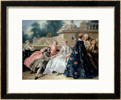 Declaration Of Love, 1731 by Jean Francois De Troy Pricing Limited Edition Print image