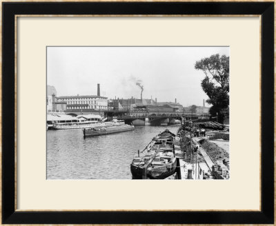 View Of The River Spree, Berlin, Circa 1910 by Jousset Pricing Limited Edition Print image