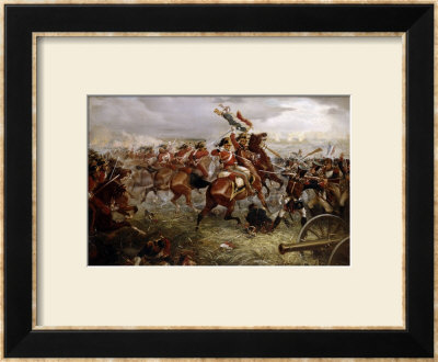 Capture Of The Eagle, Waterloo, 1898 by William Holmes Sullivan Pricing Limited Edition Print image