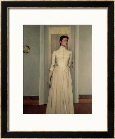 Portrait Of The Artist's Sister by Fernand Khnopff Pricing Limited Edition Print image
