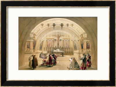 Jerusalem, April 10Th 1839, Plate 26 From Volume I Of The Holy Land by David Roberts Pricing Limited Edition Print image
