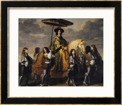 The Chancellor Seguier (1588-1672) by Charles Le Brun Pricing Limited Edition Print image