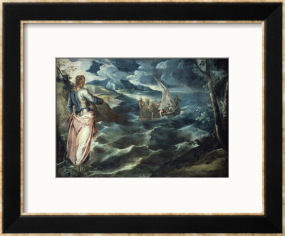 Christ At The Sea Of Galilee by Jacopo Robusti Tintoretto Pricing Limited Edition Print image