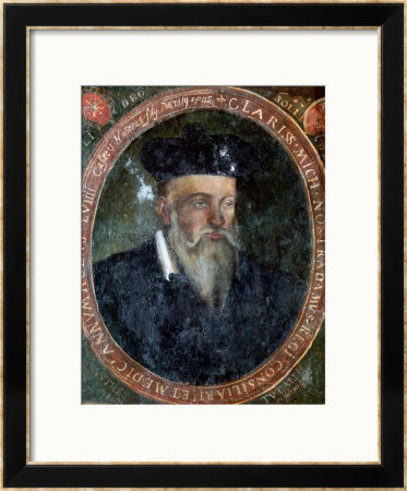 Portrait Of Michel De Nostradame by Cesar Nostradamus Pricing Limited Edition Print image