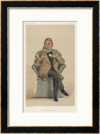 Midhat Pasha Ottoman Politician And Civil Administrator by Spy (Leslie M. Ward) Pricing Limited Edition Print image