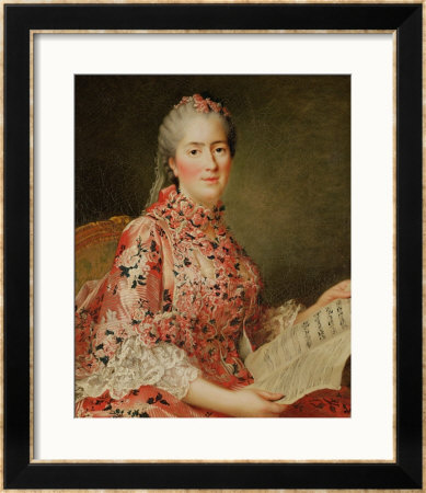 Portrait Of Victoire Of France by Jean-Marc Nattier Pricing Limited Edition Print image