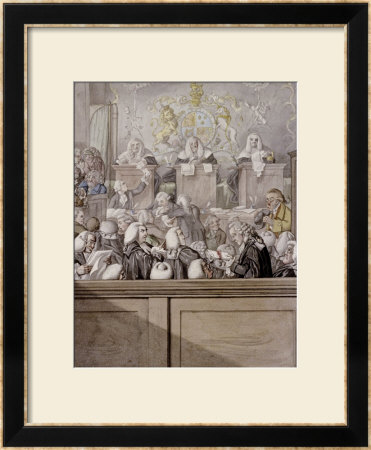 Term Time Or The Lawyers All Alive In Westminster Hall by Robert Dighton Pricing Limited Edition Print image