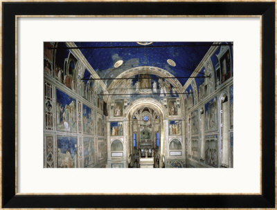 Chapel Interior by Giotto Di Bondone Pricing Limited Edition Print image