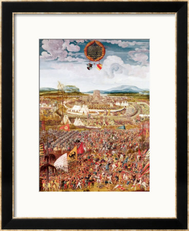 Alesia Besieged By Julius Caesar by Melchior Feselen Pricing Limited Edition Print image
