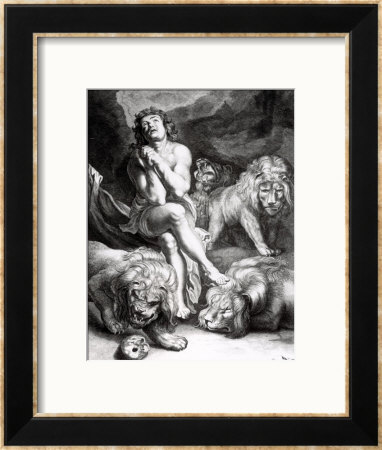 Daniel In The Lions' Den by Peter Paul Rubens Pricing Limited Edition Print image