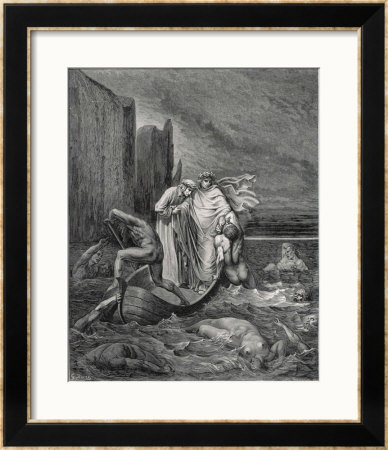 Crossing The Styx by Gustave Dore Pricing Limited Edition Print image