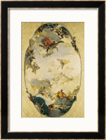 Sketch For The Apotheosis Of The Pisani Family, 1760 by Giovanni Battista Tiepolo Pricing Limited Edition Print image