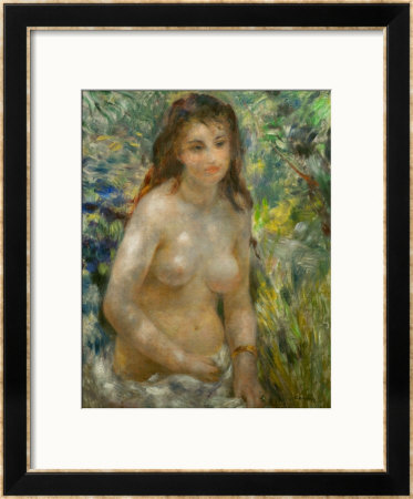 Study, Torso, Sun Light (Young Woman In The Sun), 1875-1876 by Pierre-Auguste Renoir Pricing Limited Edition Print image
