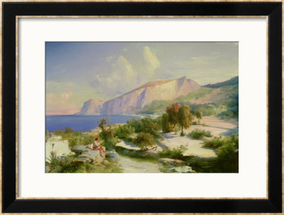 The Marina Grande, Capri, Circa 1829 by Karl Blechen Pricing Limited Edition Print image