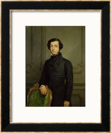 Charles-Alexis-Henri Clerel De Tocqueville (1805-59) 1850 by Theodore Chasseriau Pricing Limited Edition Print image