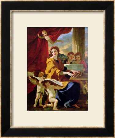 St. Cecilia by Nicolas Poussin Pricing Limited Edition Print image
