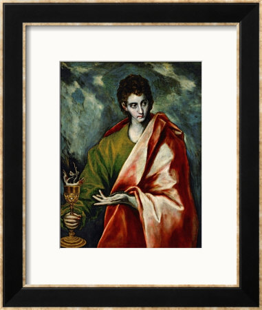 Saint John Evangelist, Circa 1600 by El Greco Pricing Limited Edition Print image