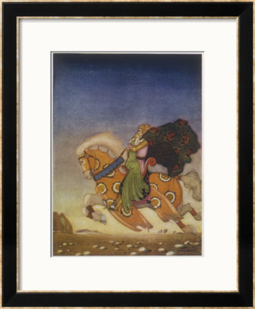 Tristram Carries Isolde Away To Be His Uncle's Wife by Mackenzie Pricing Limited Edition Print image