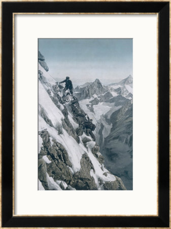 The Matterhorn On The Matterhorn by J. Rummelspacher Pricing Limited Edition Print image
