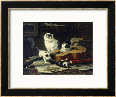 The Musical Cats by Henriette Ronner-Knip Pricing Limited Edition Print image