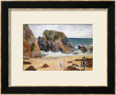 Cows On The Seashore by Paul Gauguin Pricing Limited Edition Print image