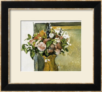 Flowers In A Vase by Paul Cézanne Pricing Limited Edition Print image
