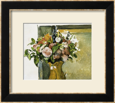 Flowers In A Vase by Paul Cezanne Pricing Limited Edition Print image