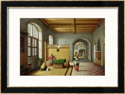 Christ In The House Of Martha And Mary by Hendrik Van Steenwyk Pricing Limited Edition Print image