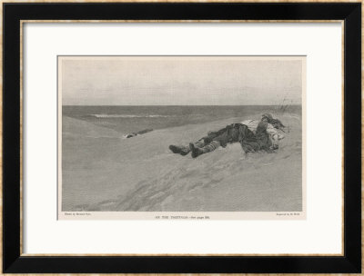 Pirate Is Left To Die On The Shore Of One Of The Tortuga Islands by Howard Pyle Pricing Limited Edition Print image