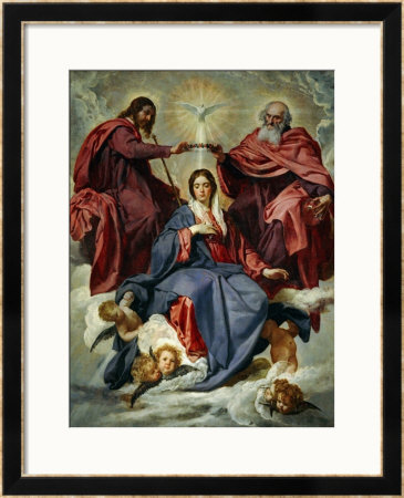 The Coronation Of The Virgin by Diego Velázquez Pricing Limited Edition Print image
