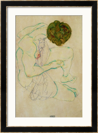 Triple Selfportrait, 1913 by Egon Schiele Pricing Limited Edition Print image