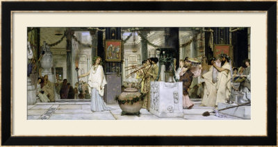 The Vintage Festival In Ancient Rome, 1871 by Sir Lawrence Alma-Tadema Pricing Limited Edition Print image