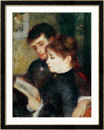 Couple Reading by Pierre-Auguste Renoir Pricing Limited Edition Print image