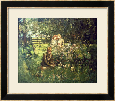 The Pet Rabbits by William Kennedy Pricing Limited Edition Print image
